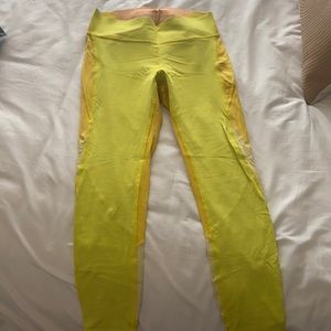 Outdoor Voices Multi Yellow Core Tech Sweat Leggings - M